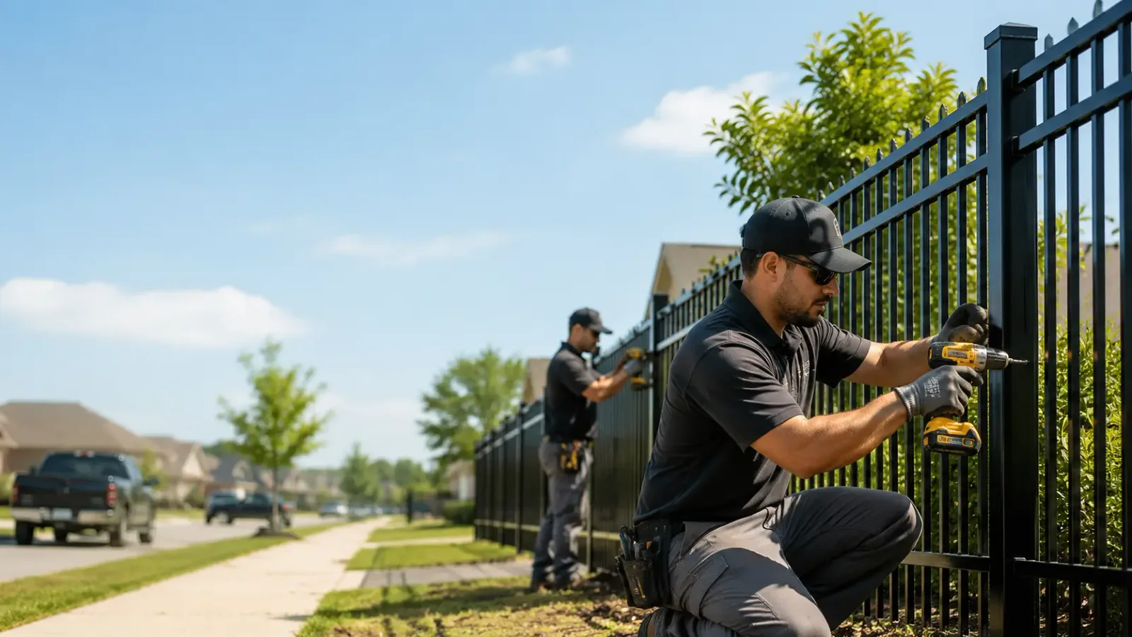 Metal Fence Installation in Brookston, TX